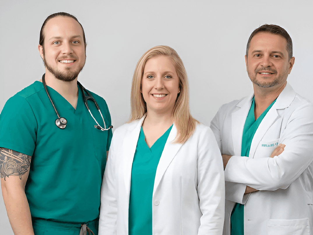 Doctor consulting with patient